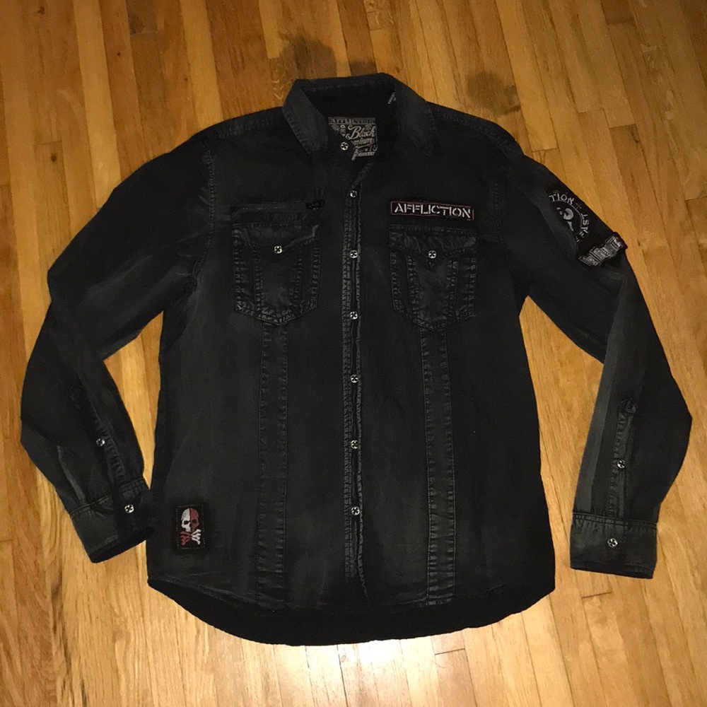 Affliction Button down shirt